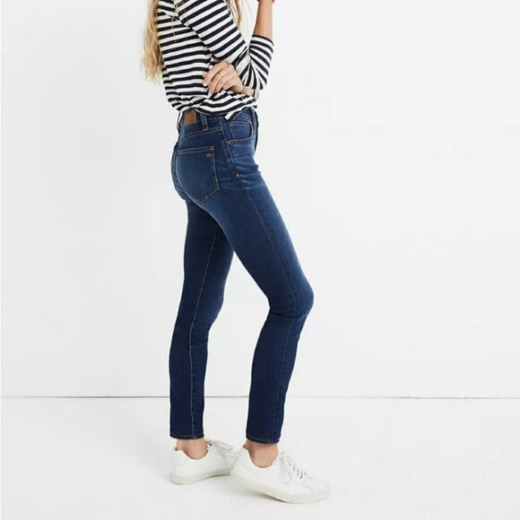 Madewell | Roadtripper Jeans in Jansen Wash High Rise Skinny Denim Jeans Size 24 - Picture 13 of 13